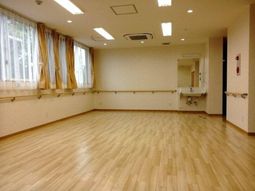 広々とした空間の機能訓練室
