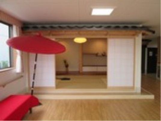 休憩できる和室の様子