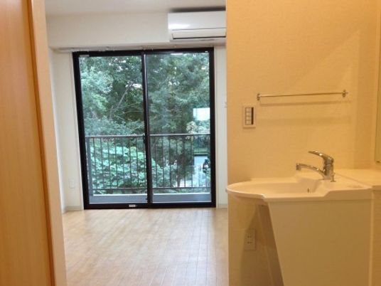 清潔な洗面スペース