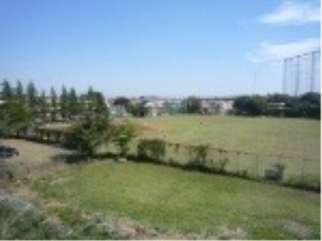 広々とした緑豊かな庭 緑地 ゆったりとした時間を過ごせる静かな環境です。窓から見える景色が、日々の潤いを提供してくれるでしょう。