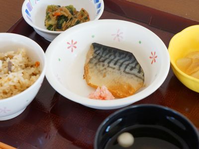和食の昼食セット 
