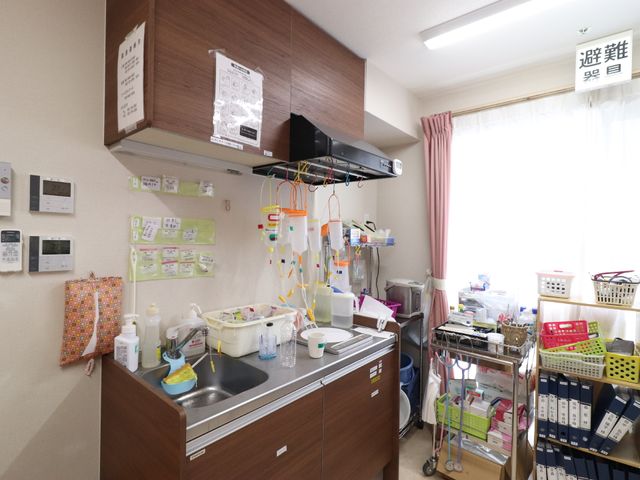 整理された看護ステーション