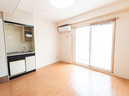 明るい単身者用居室