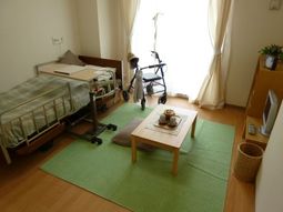 和室風居室の一角