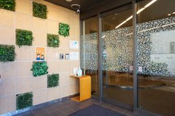 緑豊かなエントランス