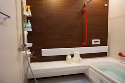 清潔な浴室の詳細