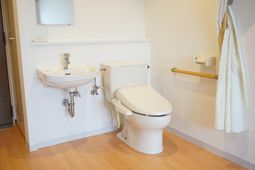 バリアフリーのトイレ