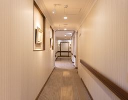 清潔な廊下の様子