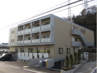 ゆとりある施設の外観
