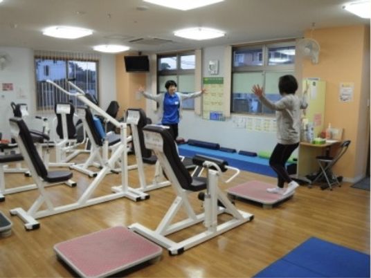 広々とした機能訓練室