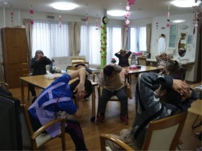 職員とお客様の交流