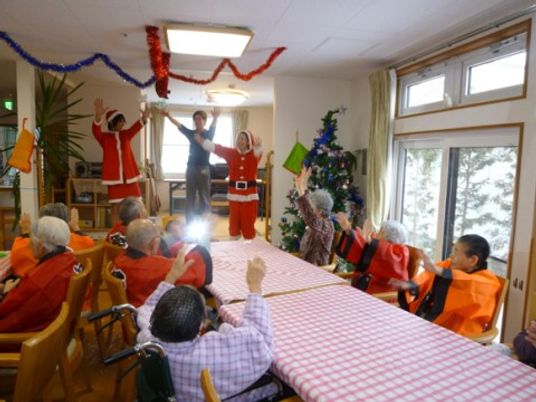 クリスマスパーティーの様子