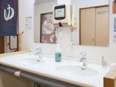 清潔感ある洗面台