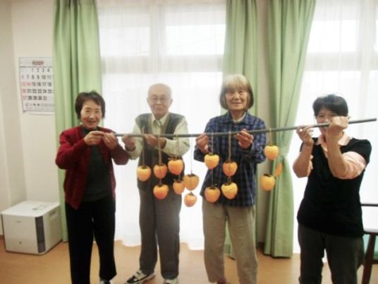 リハビリ活動中の利用者様