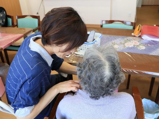 介護の日常風景
