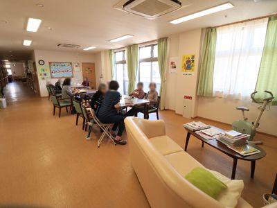 日中活動の共有スペース