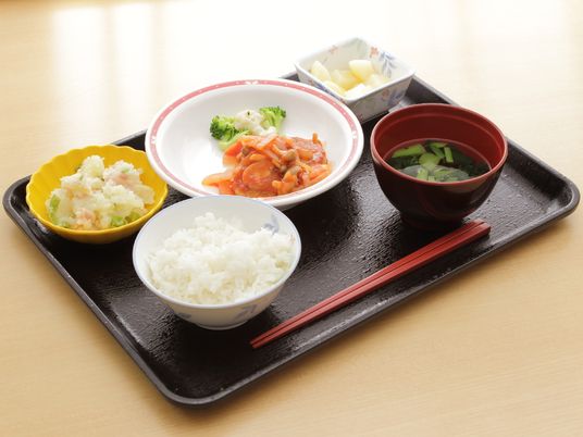 バランスの良い一食