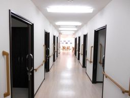 清潔な廊下の景観