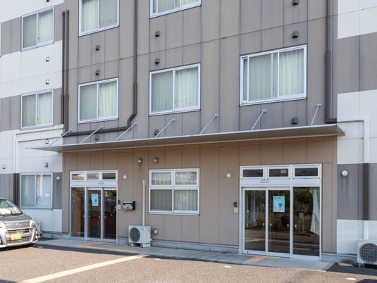 建物正面の外観です  