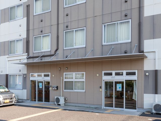 建物正面の外観です  