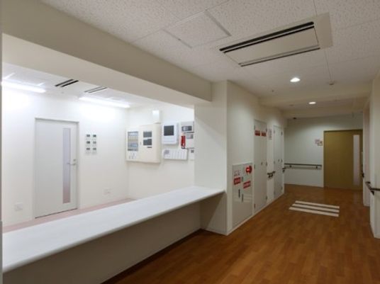 清潔感のある廊下