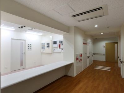 清潔感のある廊下
