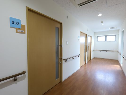 廊下の清潔な様子