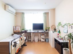 明るく快適な個室
