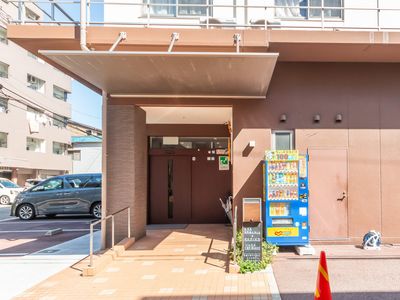 明るいエントランス