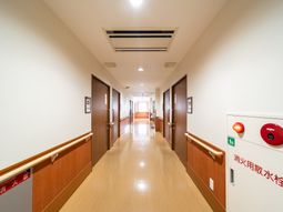 清潔感のある廊下