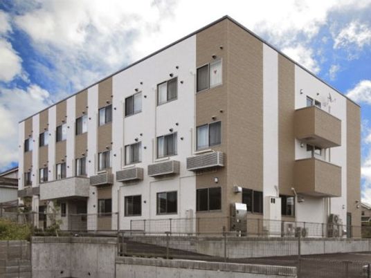 清潔感ある外観の建物