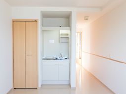 キッチン付きの廊下