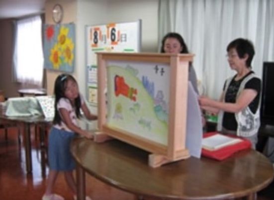 利用者支援の温かいシーン