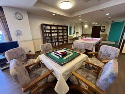 ゆったり空間のラウンジ