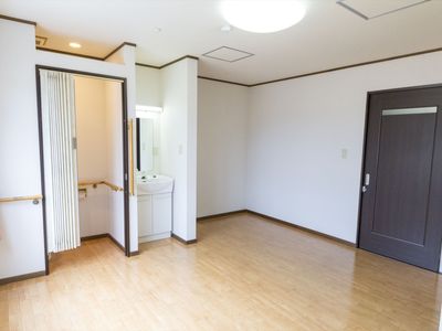 居室の様子を示す空間