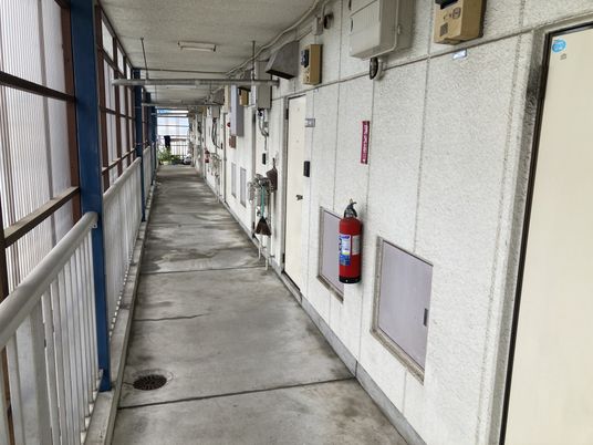 みんなが利用する廊下