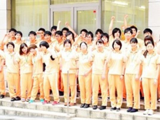 笑顔の集合ポーズ