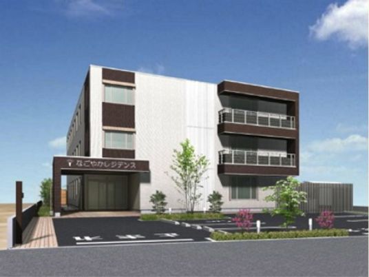 スタイリッシュな施設外観
