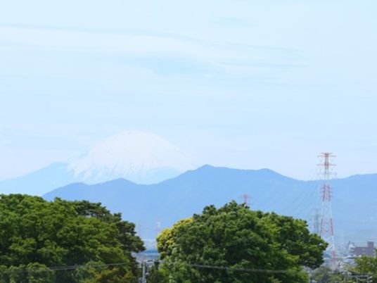 富士山を望む景観