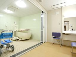 清潔感のある浴室