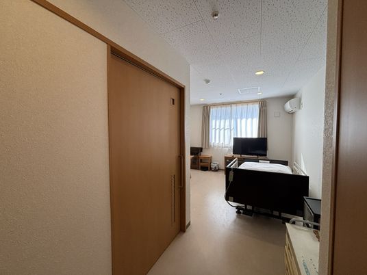 自然光が心地よい居室