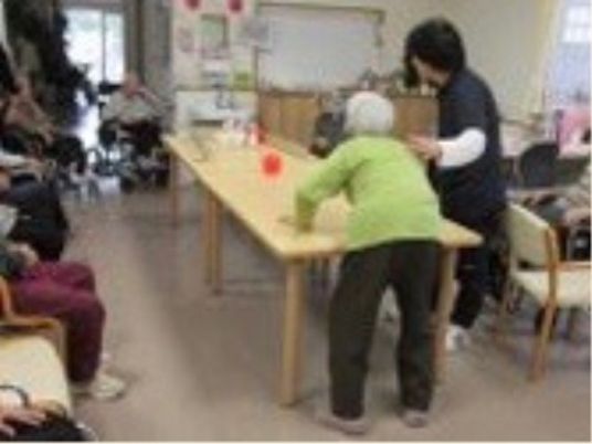 活動中の多目的室
