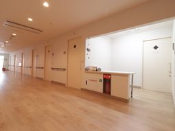 清潔な廊下の様子