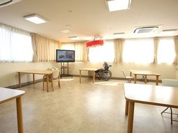 和やかな共用スペース