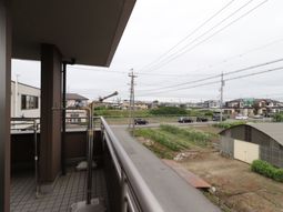 バルコニーからの眺望