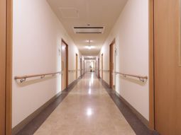 清潔な廊下の様子