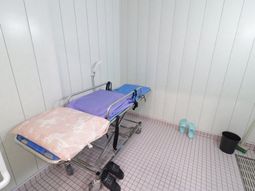 清潔感ある浴室の一角