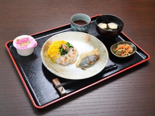 和食の朝食セット