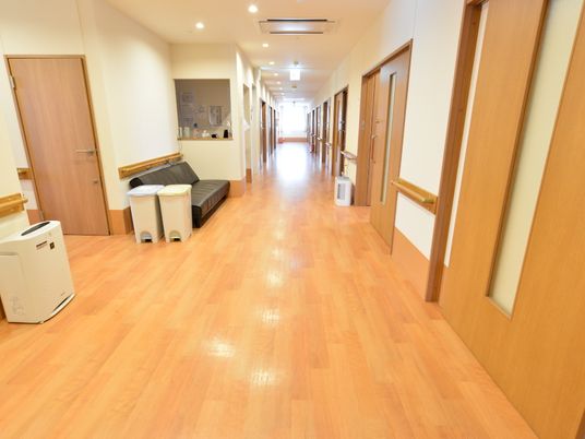 温もりのある廊下