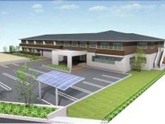 広々とした明るい外観